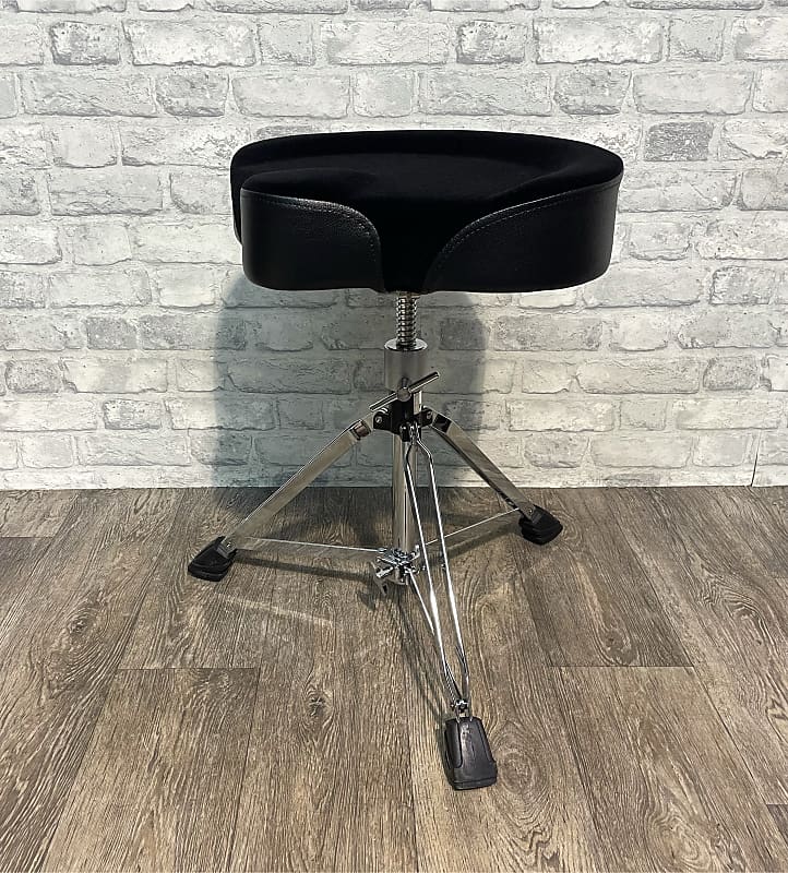 Custom Percussion Drum Throne Stool / Saddle Top / Double Reverb