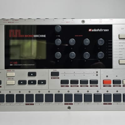 Elektron Monomachine Mk2 モノマシン MATRIXSYNTH: Elektron Blue Monomachine SFX60 MKII