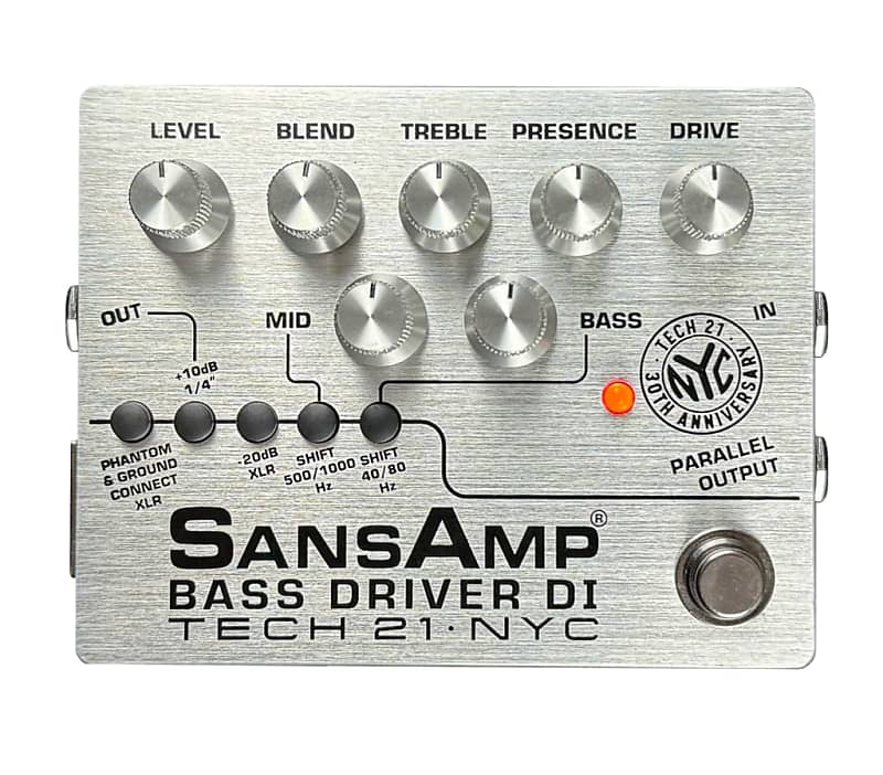 初期型】Tech 21 SANSAMP BASS DRIVER DI
