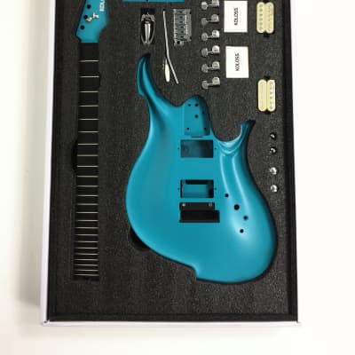 KOLOSS GT-4 Aluminum body Carbon fiber neck electric guitar Blue+Bag|GT-4 BLUE| image 1