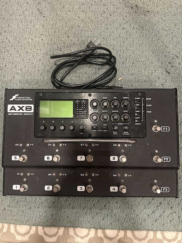 【即戦力】Fractal Audio - AX8 AX8 Amp Modeler/Multi-FX Processor – Fractal Audio Systems