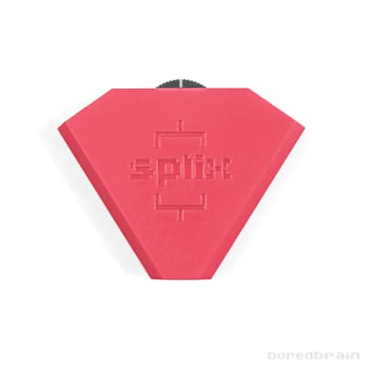 Boredbrain SPLIX Inline Splitter Mixer Eurorack Modular 3.5mm Plasmic Pink image 1