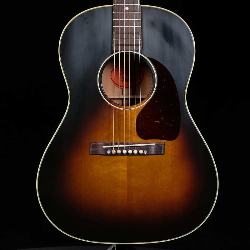 Gibson 1942 Banner LG-2 Acoustic Guitar - Vintage Sunburst | Reverb