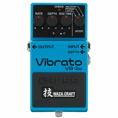 Reverb.com listing, price, conditions, and images for boss-vb-2w-vibrato-waza-craft
