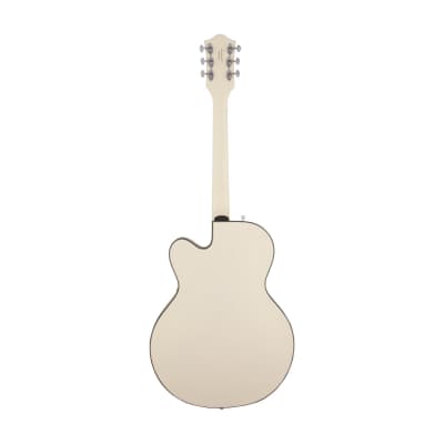 [PREORDER] Gretsch G5410T Electromatic Rat Rod Hollow Body Single-Cut Guitar w/Bigsby, Matte Vintage White image 2