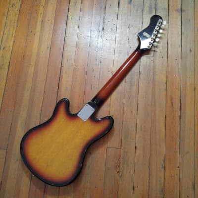 Kent Polaris I Model 640 Electric Guitar MIJ c1966 Sunburst Kent Polaris I Model 640 Electric Guitar MIJ c1966 Sunburst