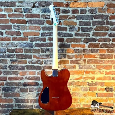 IYV Semi-Hollow T-Style Electric Guitar (2020s - Spalted Maple) image 9