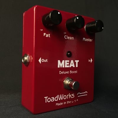 NOS Toadworks Meat Deluxe Boost  Guitar Effects Pedal image 3