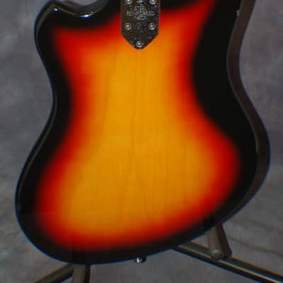 Video Demo 1966 Conrad Model 1246 Full Scale Bass Guitar New Strings Original Soft Shell Case image 9