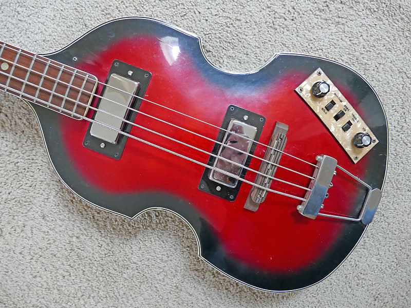 Vintage 60's Sekova Violin Bass image 1