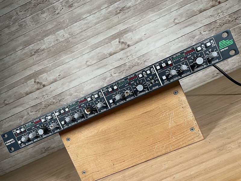 BSS DPR504 4Channel Noise Gate Rack 1U Reverb