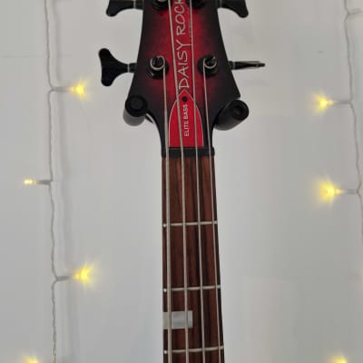 Daisy Rock Stardust Elite Bass 2000s - Red Rocker image 3
