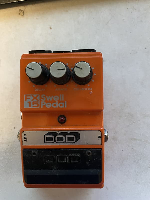 DOD FX15 Swell Pedal 1980s - Orange image 1