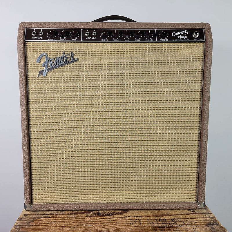 1962 Fender Concert Amp 4x10 - Brown Near Mint image 1
