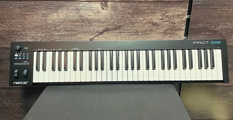 DTM・DAW nectar IMPACT GX61 Amazon.com: Nektar Impact GX61 USB MIDI Controller Keyboard