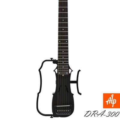 ALP DRA-300 Foldable Headless Travel Silent Electric Guitar mini travel image 2