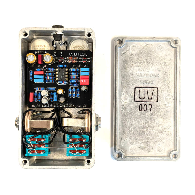 【エフェクター】FRUS rite,muff UV Effects ION Fuzz Overdrive #7: BC108/1N34A/JRC4580D | Reverb