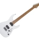 Used Charvel USA Select DK24 HH - Caramelized Maple Fingerboard - Satin White