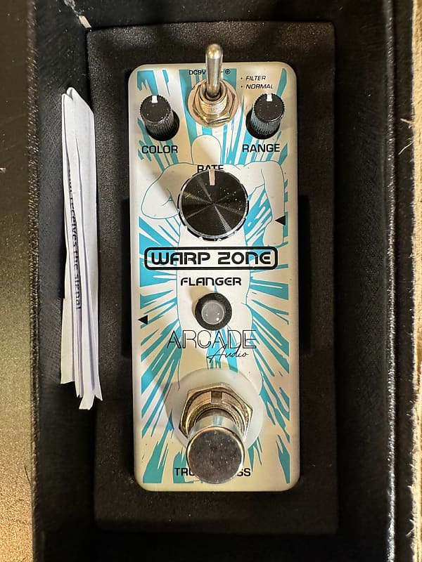 WARP ZONE Flanger Guitar Effects Pedal (Jacksonville, FL) Reverb