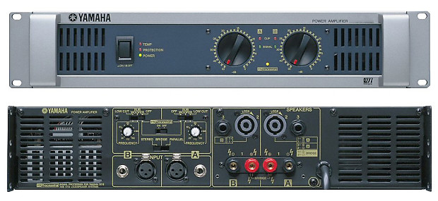 Yamaha P3500S Dual Channel Power Amplifier 900 watt Amp | Reverb