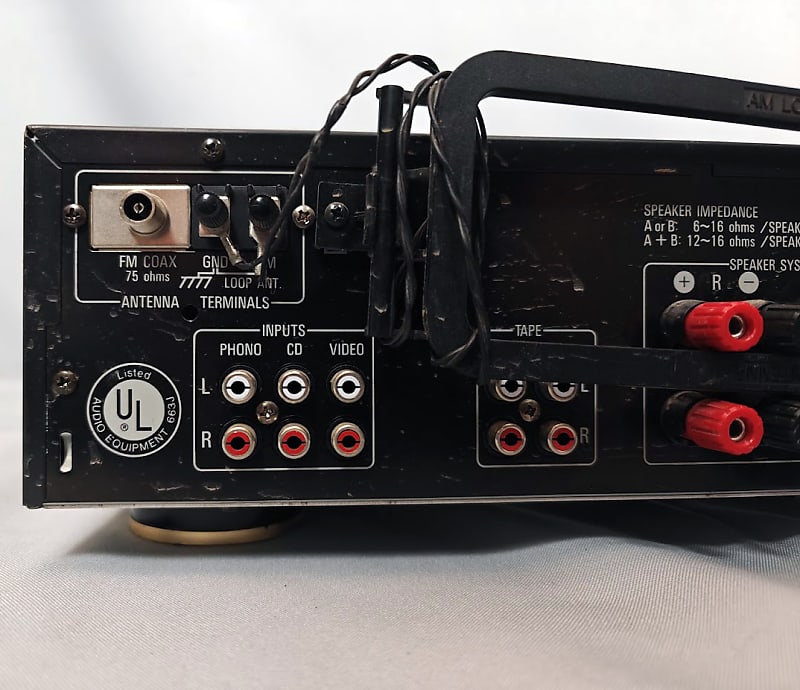 Denon DRA-335R AM/FM Stereo Receiver (1990-91) | Reverb