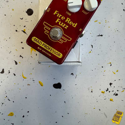 Reverb.com listing, price, conditions, and images for mad-professor-fire-red-fuzz