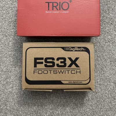 TRIO Band Creator + FS3X 中古品 DigiTech TRIO Plus Band Creator + Looper w/ FS3X 3-Button
