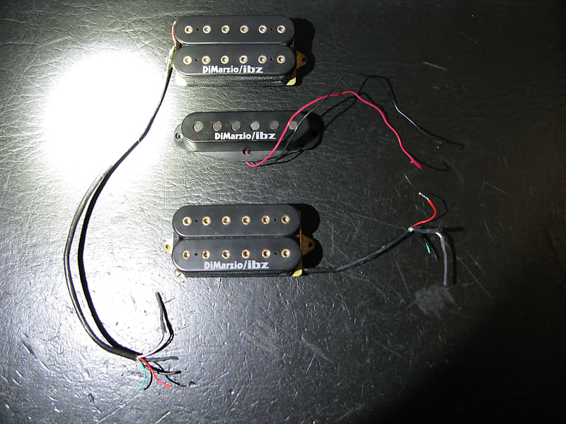 DiMarzio Ibz IHWRN1R - ISCR1 - IHWRB1 2006 S Prestige guitar DiMarzio Ibz IHWRN1R - ISCR1 - IHWRB1 2006 S Prestige guitar