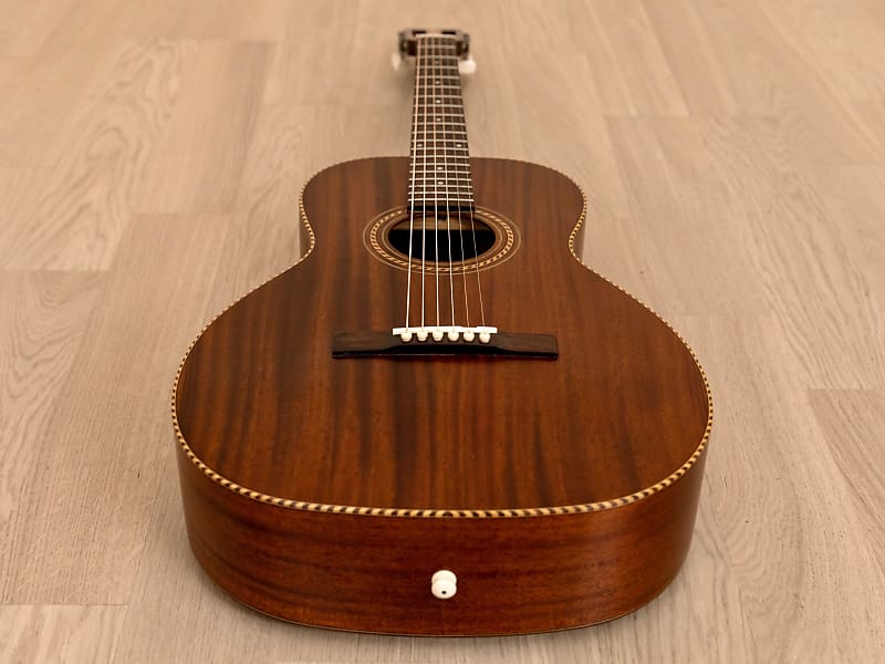 Headway HCG-RB Parlor Acoustic Guitar, X Braced Mahogany Top
