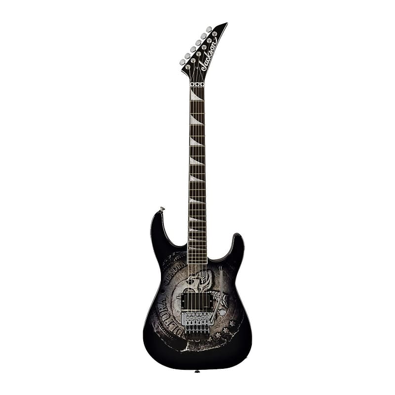 Jackson Pro Series Signature Andreas Kisser Soloist Quadra Electric Guitar with Ebony Fingerboard (Right-Handed, Rose) image 1