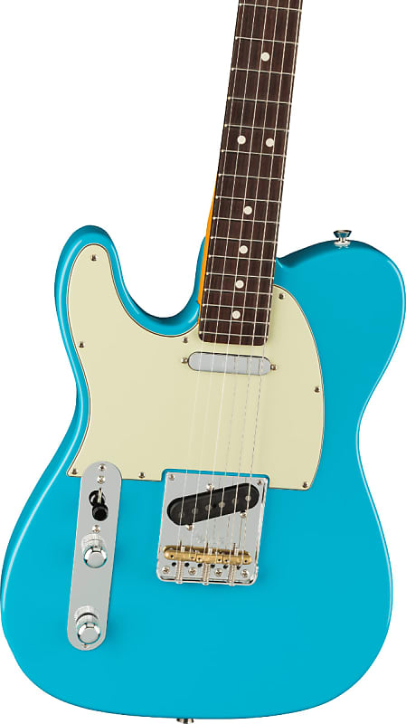 Fender American Professional II Telecaster Left-Handed. Rosewood Fingerboard, Miami Blue image 1