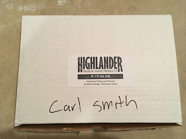 Highlander IP-1x Inline 2016 Resonator Pickup | Reverb