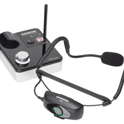 Samson AIRLINE 99M AH9 Wireless UHF Rechargeable Fitness Headset System-K Band image 1