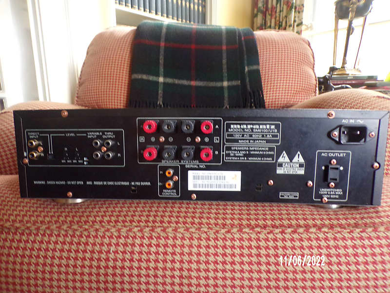 アンプ marantz Model SM6100SA Power Amplifier Marantz Sm6100sa Stereo Power Amplifier Tested for sale