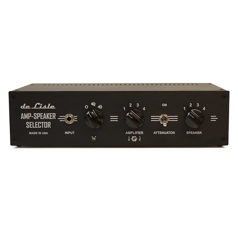 de Lisle AmpSpeaker Selector 4×4 Deluxe Amplifier Reverb UK
