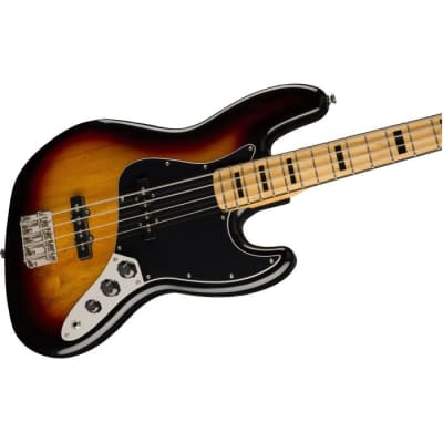 Squier Classic Vibe 70s Jazz Bass 4-String Electric Bass - Sunburst image 3