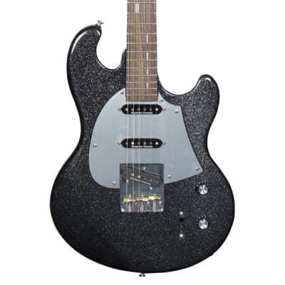Shergold Masquerader SM03 Ltd Edition Black Sparkle Single Coil Electric Guitar for sale