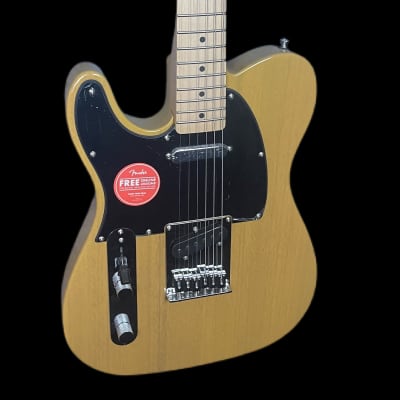 Squier Affinity Tele Left Hand MN in Butterscotch Blonde
