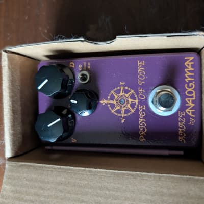Analogman Prince of Tone Overdrive Pedal | Reverb