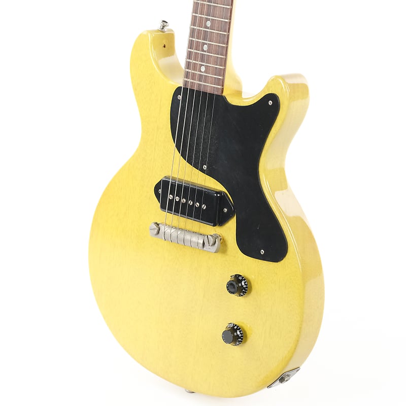 Gibson Les Paul Junior Double Cutaway TV yellow Owned By