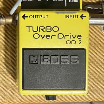 Boss OD-2 Turbo OverDrive (Black Label) | Reverb