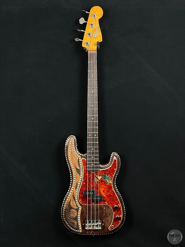 1963/64 Fender Precision Bass  from German famous Country Band Truckstop with case and 2 necks. image 1
