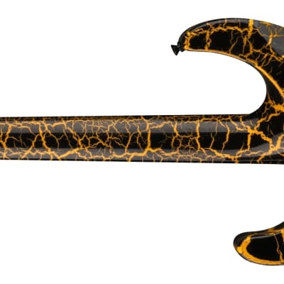 JACKSON Soloist SL3X DX Yellow Crackle - chitarra elettrica con tremolo Floyd Rose image 2