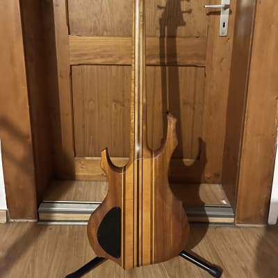 Edwards Forest Bass neck through fretless Mid 2000 - Natural image 10