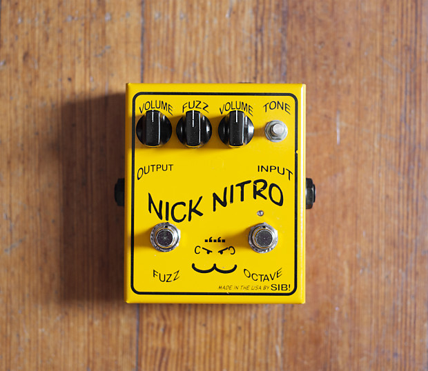 SIB! Nick Nitro Fuzz Octave Pedal | Reverb SIB! Nick Nitro Fuzz Octave Pedal | Reverb