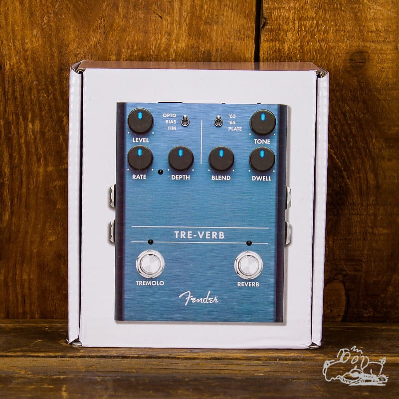 Fender Tre-Verb Tremolo And Reverb Pedal image 1