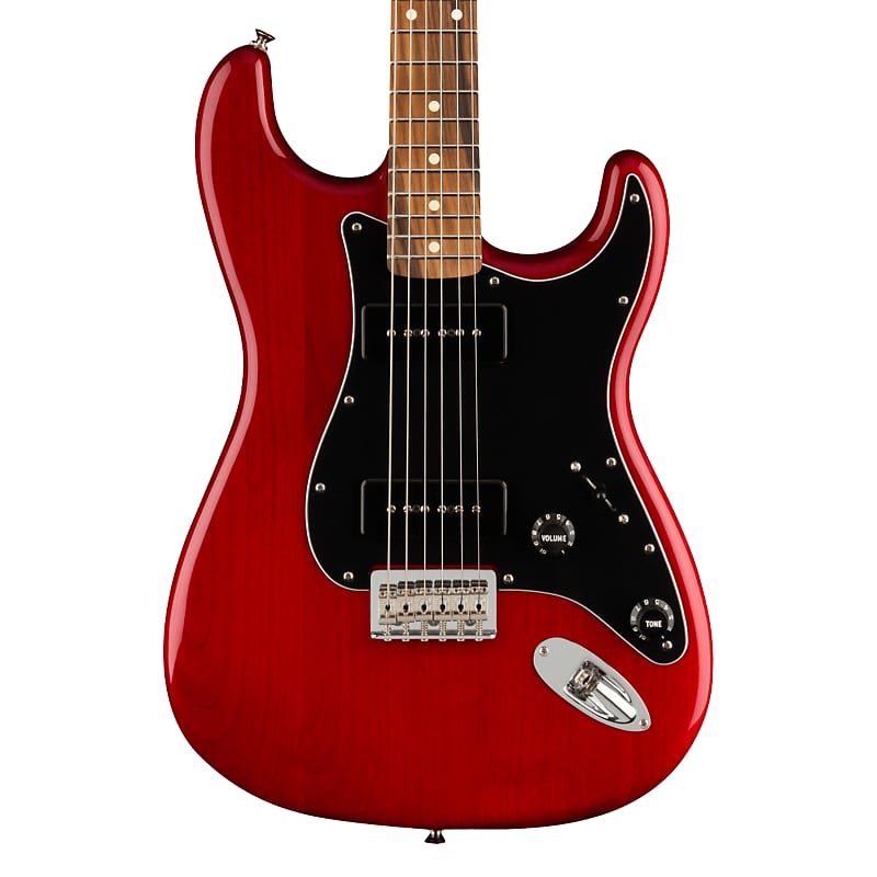 Fender Noventa Stratocaster Crimson Red Transparent image 1