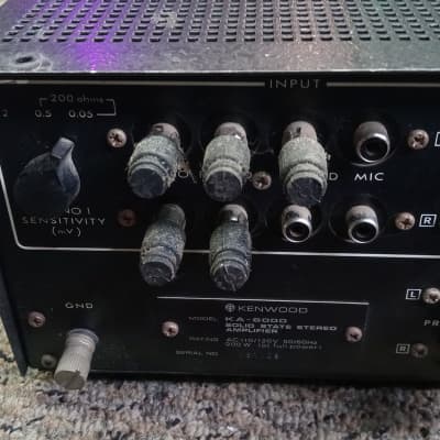 Kenwood KA-6000 integrated amplifier For Repair or Parts image 13