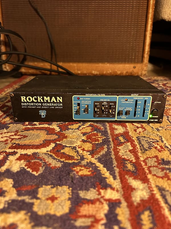 Rockman Distortion Generator 1988 - Blue/Black | Reverb