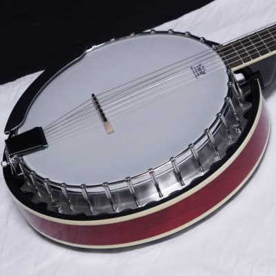 DEAN Backwoods BW6 6-string acoustic resonator BANJITAR Banjo GUITAR new w/ CASE image 4